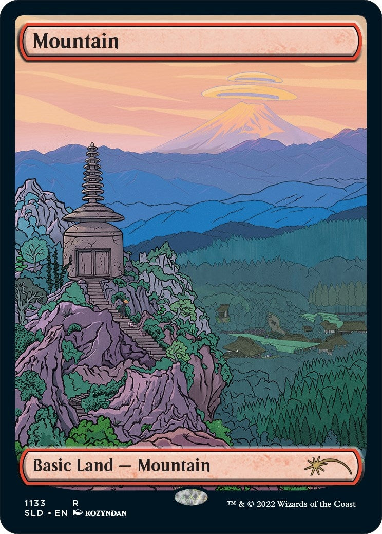 Image for Mountain (1133) (Secret Lair Drop Series) (1133) - Magic: The Gathering