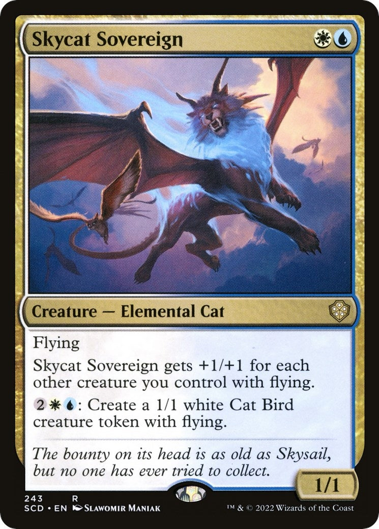 Image for Skycat Sovereign (Starter Commander Decks) (243) - Magic: The Gathering