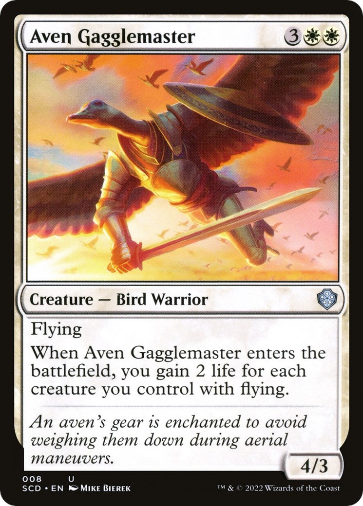 Image for Aven Gagglemaster (Starter Commander Decks) (8) - Magic: The Gathering