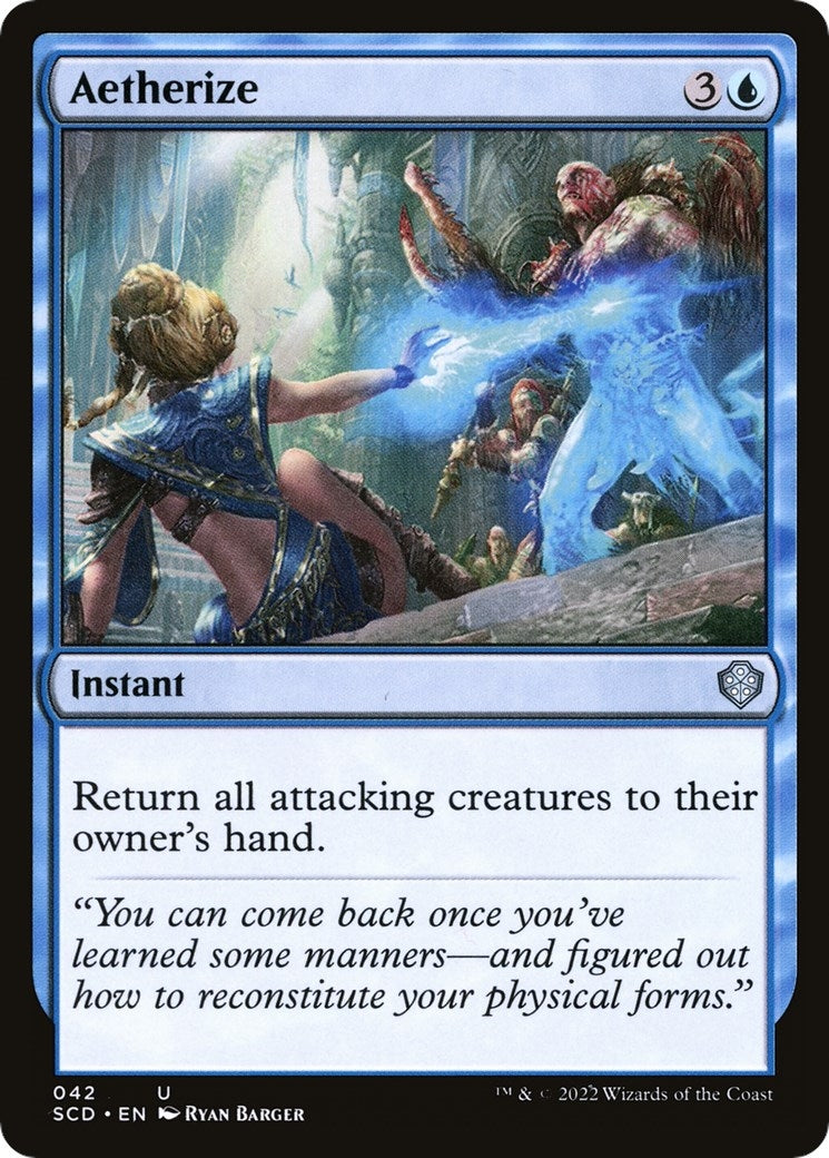 Image for Aetherize (Starter Commander Decks) (42) - Magic: The Gathering