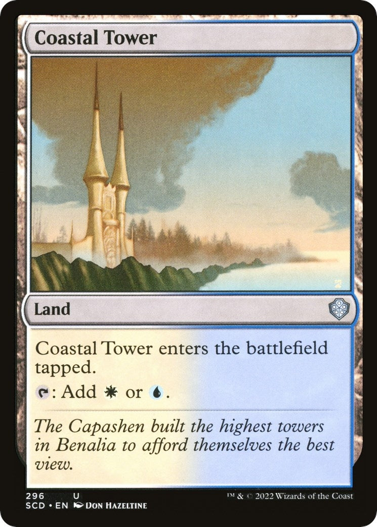 Image for Coastal Tower (Starter Commander Decks) (296) - Magic: The Gathering
