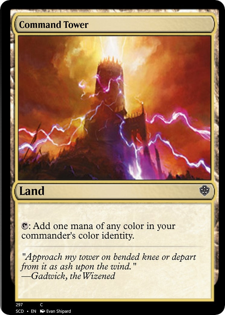 Image for Command Tower (Starter Commander Decks) (297) - Magic: The Gathering