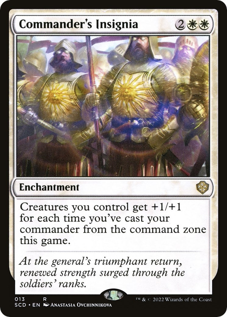 Image for Commander's Insignia (Starter Commander Decks) (13) - Magic: The Gathering