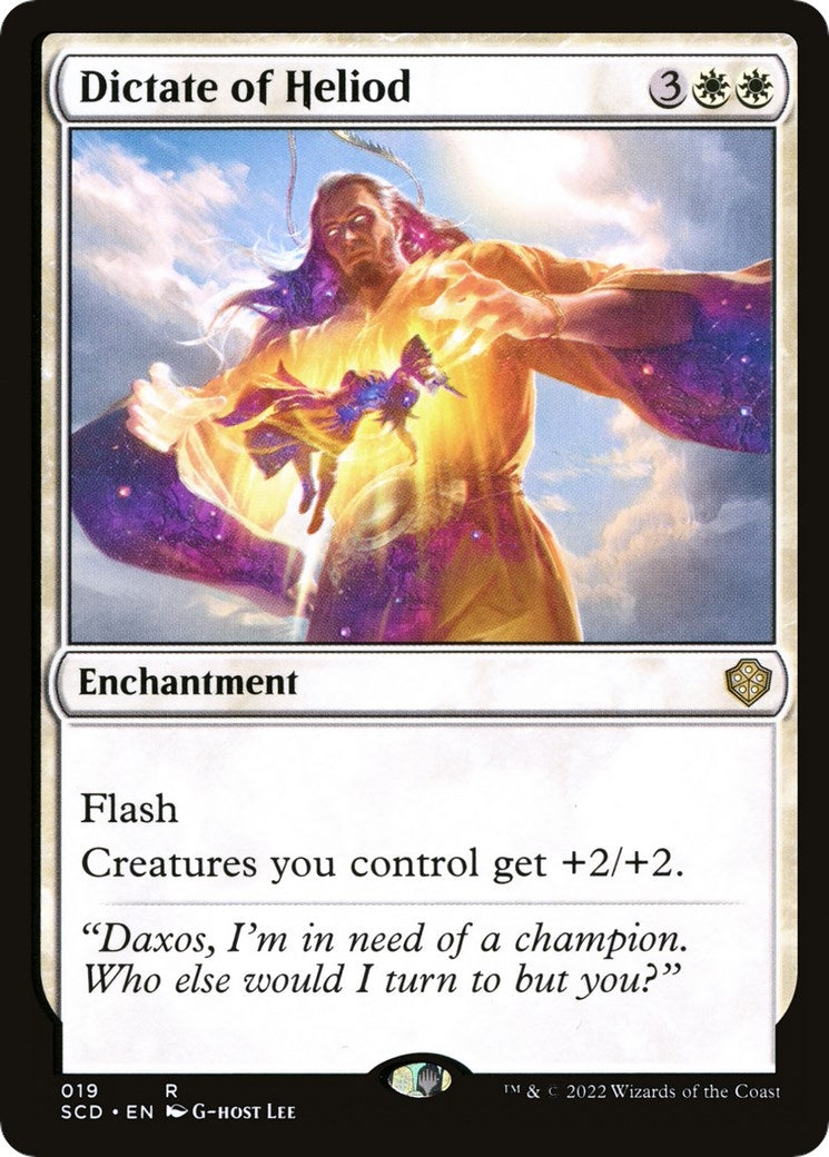 Image for Dictate of Heliod (Starter Commander Decks) (19) - Magic: The Gathering