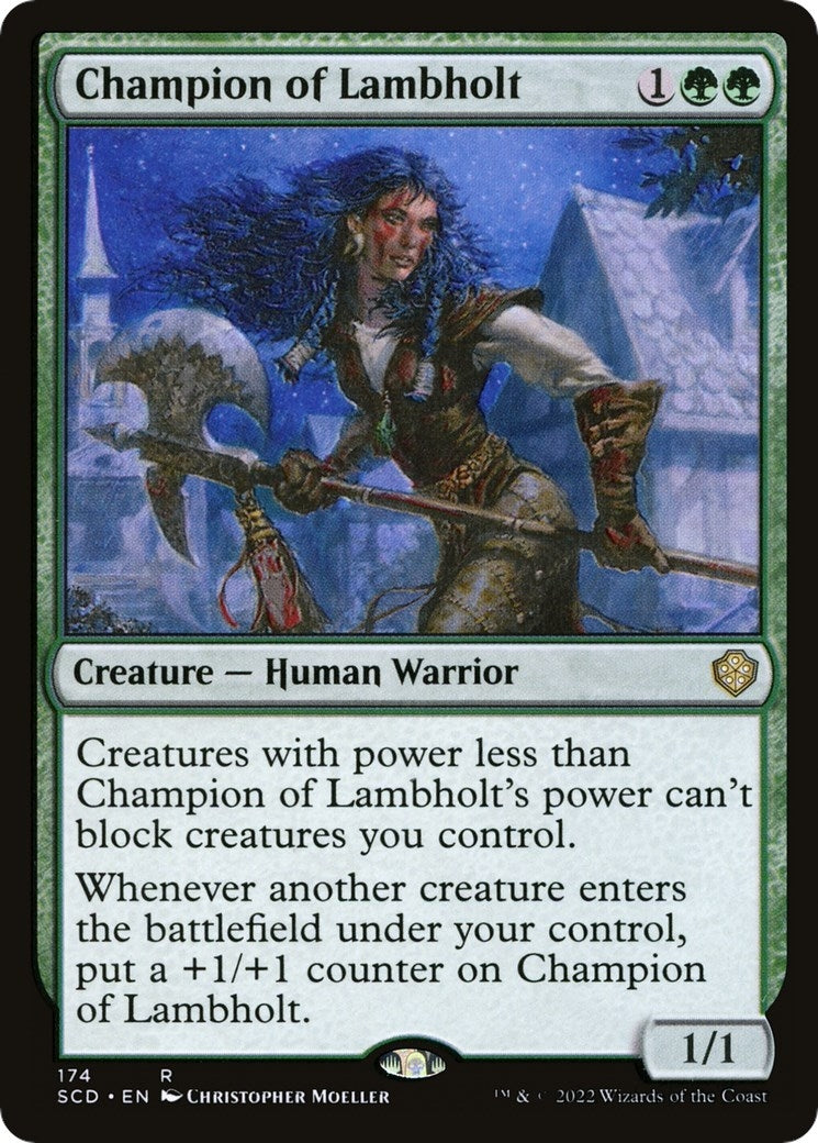 Image for Champion of Lambholt (Starter Commander Decks) (174) - Magic: The Gathering
