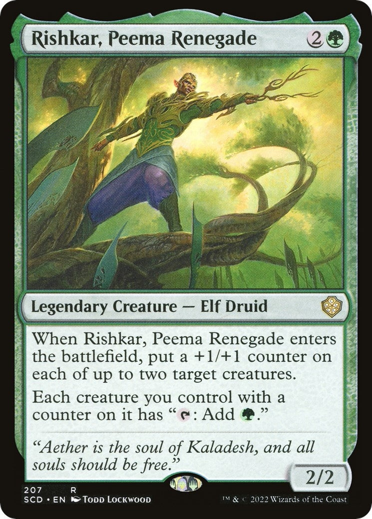 Image for Rishkar, Peema Renegade (Starter Commander Decks) (207) - Magic: The Gathering