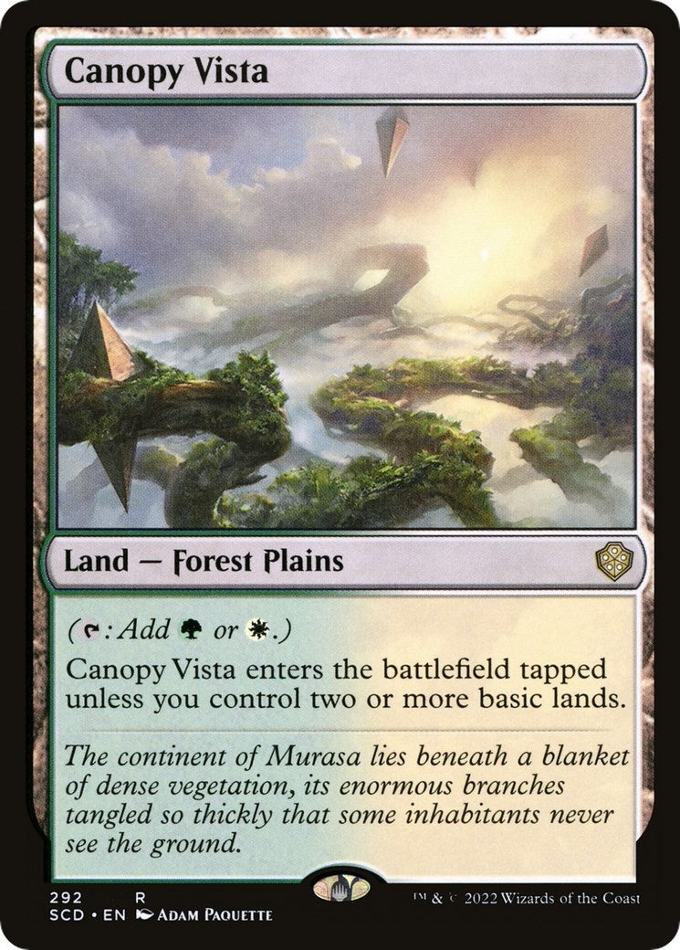 Image for Canopy Vista (Starter Commander Decks) (292) - Magic: The Gathering