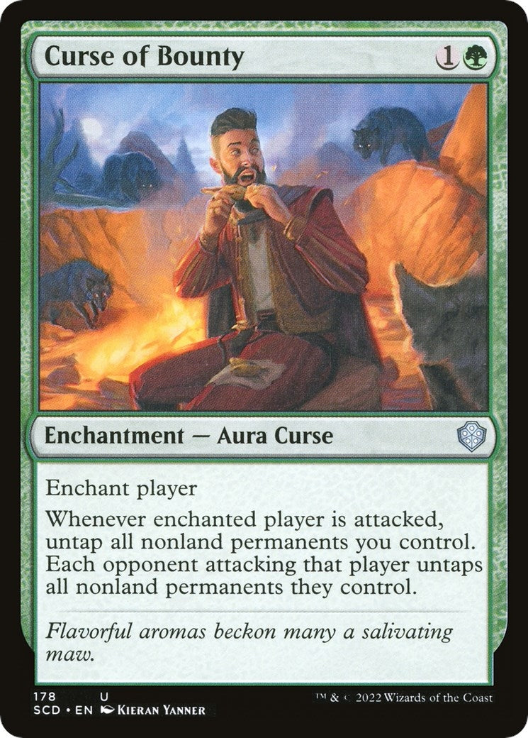 Image for Curse of Bounty (Starter Commander Decks) (178) - Magic: The Gathering