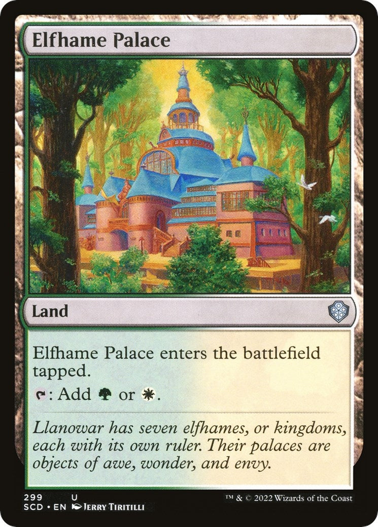 Image for Elfhame Palace (Starter Commander Decks) (299) - Magic: The Gathering