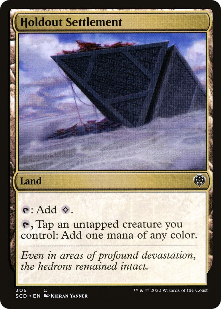 Image for Holdout Settlement (Starter Commander Decks) (305) - Magic: The Gathering