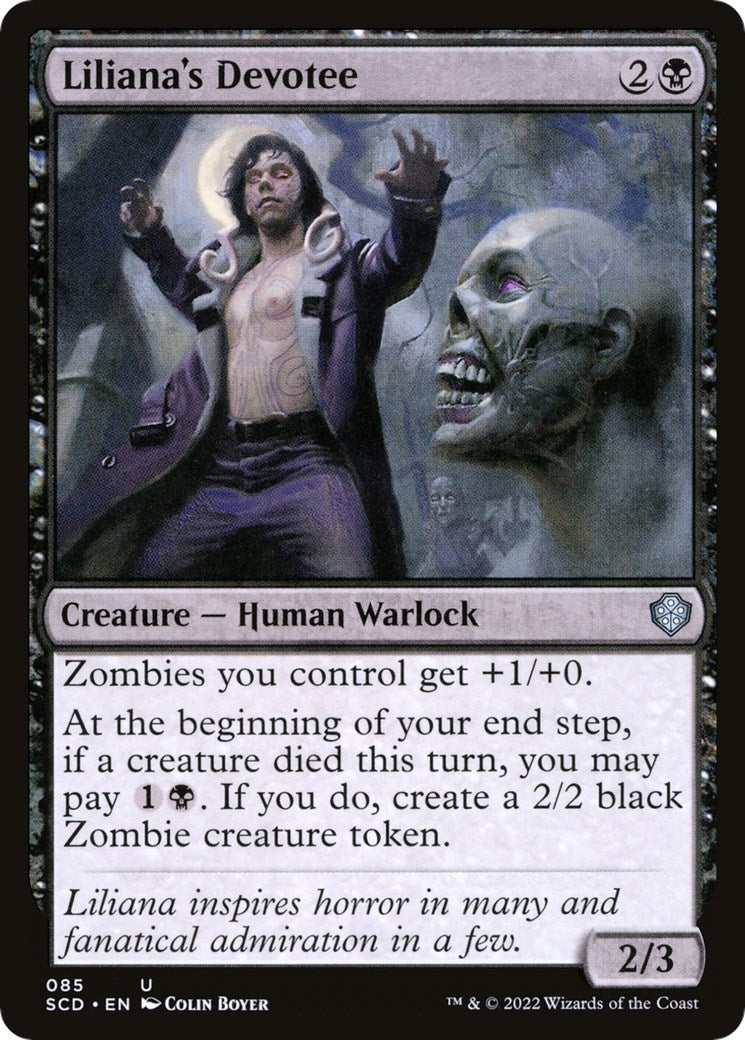 Image for Liliana's Devotee (Starter Commander Decks) (85) - Magic: The Gathering