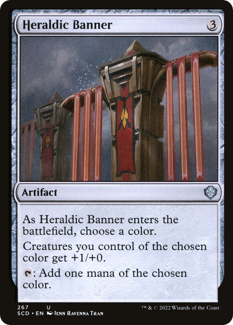 Image for Heraldic Banner (Starter Commander Decks) (267) - Magic: The Gathering