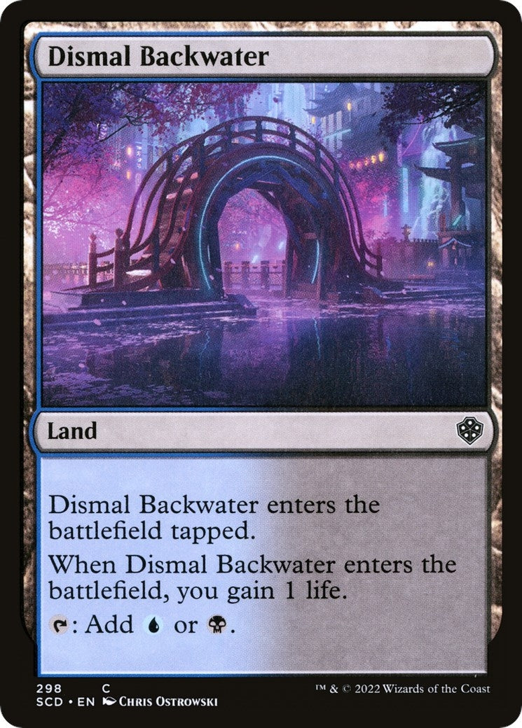 Image for Dismal Backwater (Starter Commander Decks) (298) - Magic: The Gathering