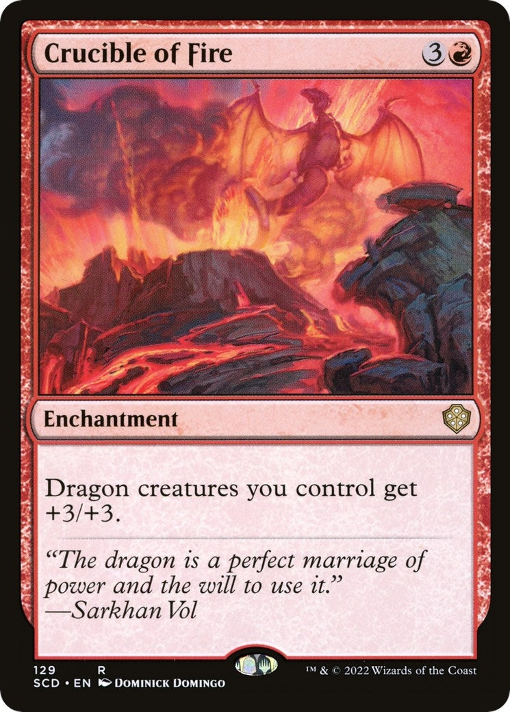 Image for Crucible of Fire (Starter Commander Decks) (129) - Magic: The Gathering
