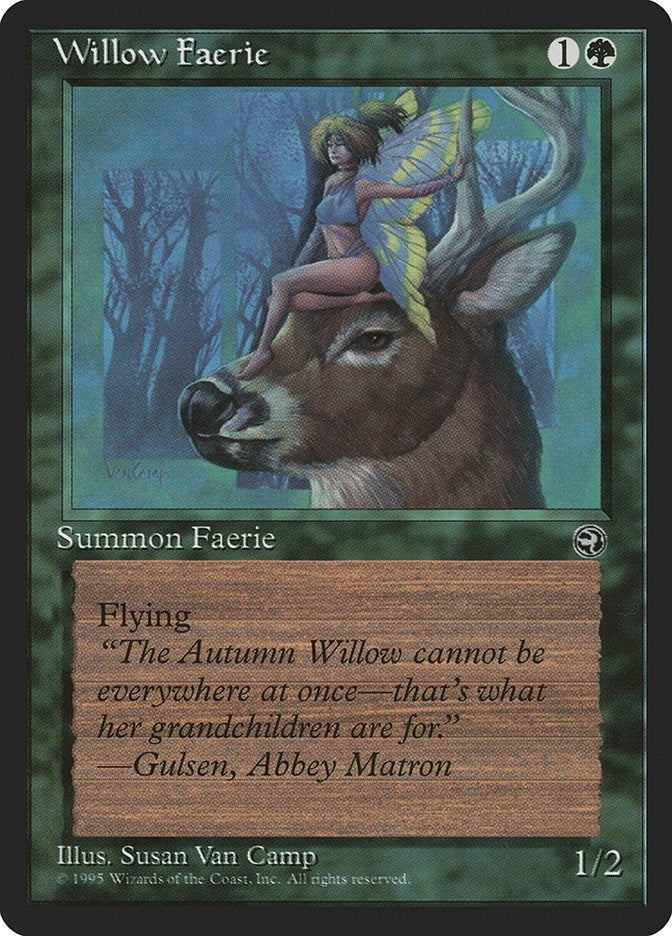 Image for Willow Faerie (Homelands) (99) - Magic: The Gathering