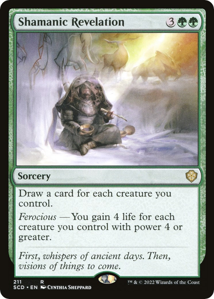 Image for Shamanic Revelation (Starter Commander Decks) (211) - Magic: The Gathering