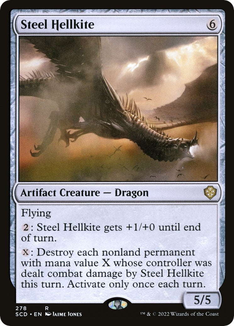 Image for Steel Hellkite (Starter Commander Decks) (278) - Magic: The Gathering