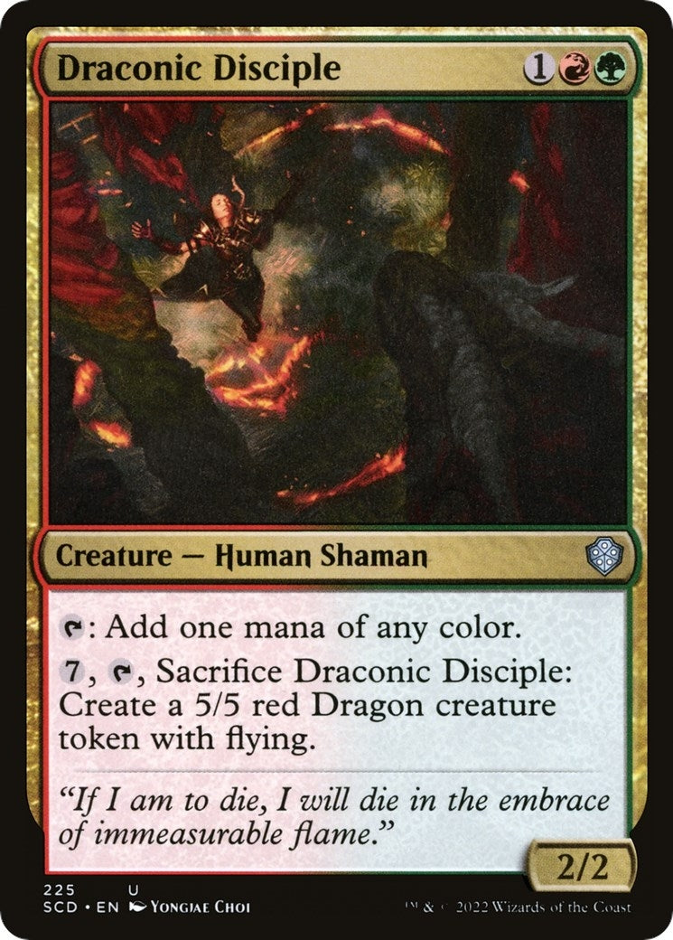 Image for Draconic Disciple (Starter Commander Decks) (225) - Magic: The Gathering