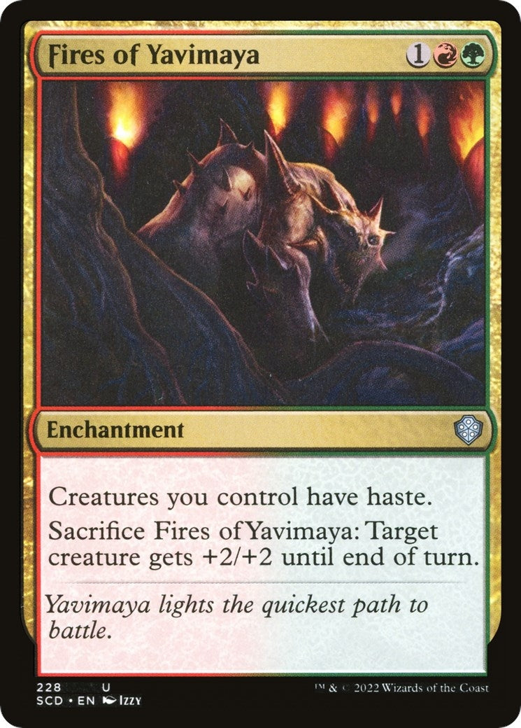 Image for Fires of Yavimaya (Starter Commander Decks) (228) - Magic: The Gathering