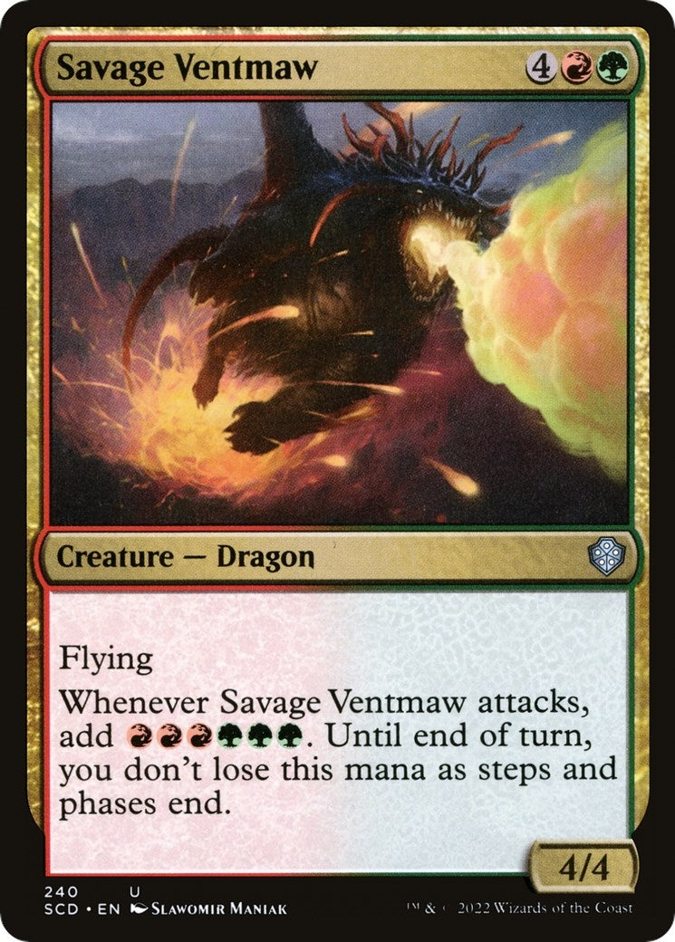 Image for Savage Ventmaw (Starter Commander Decks) (240) - Magic: The Gathering