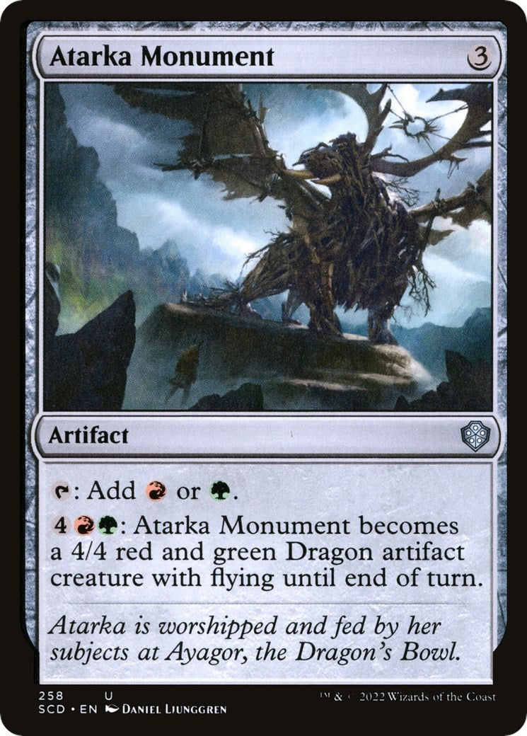 Image for Atarka Monument (Starter Commander Decks) (258) - Magic: The Gathering