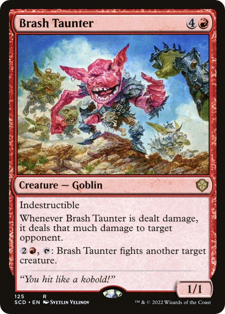 Image for Brash Taunter (Starter Commander Decks) (125) - Magic: The Gathering