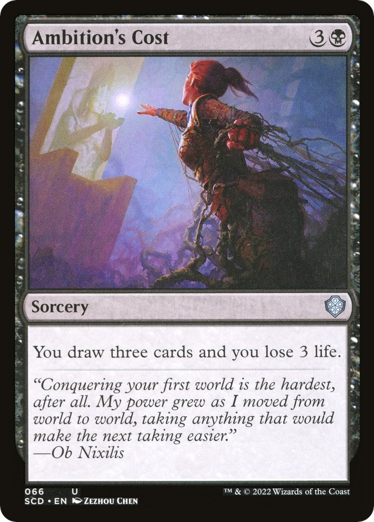 Image for Ambition's Cost (Starter Commander Decks) (66) - Magic: The Gathering