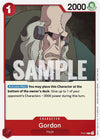 Image for Gordon (One Piece Film Red) (One Piece Promotion Cards) (P-013) - One Piece Card Game