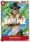 Image for Bartolomeo (One Piece Film Red) (One Piece Promotion Cards) (P-018) - One Piece Card Game