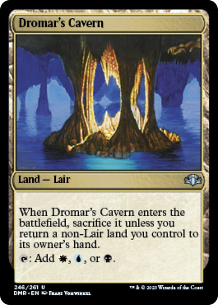 Image for Dromar's Cavern (Dominaria Remastered) (246) - Magic: The Gathering