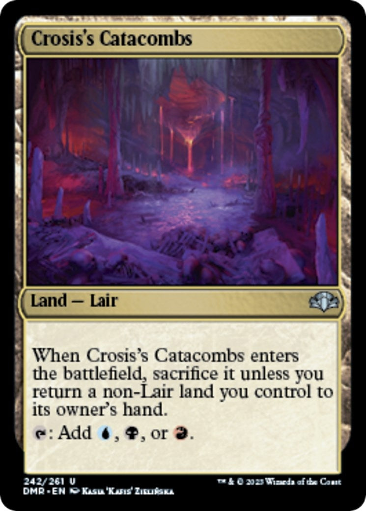 Image for Crosis's Catacombs (Dominaria Remastered) (242) - Magic: The Gathering