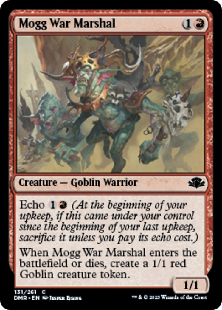 Image for Mogg War Marshal (Dominaria Remastered) (131) - Magic: The Gathering