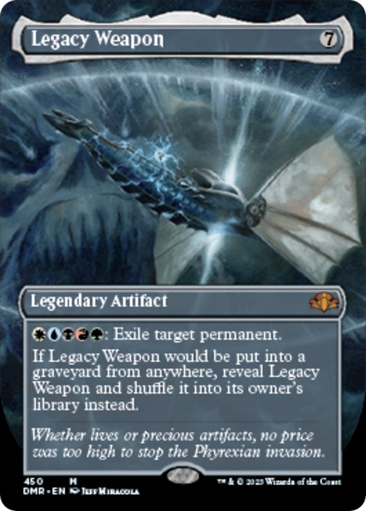 Image for Legacy Weapon (Borderless) (Dominaria Remastered) (450) - Magic: The Gathering