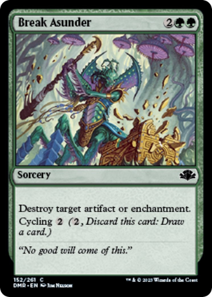 Image for Break Asunder (Dominaria Remastered) (152) - Magic: The Gathering