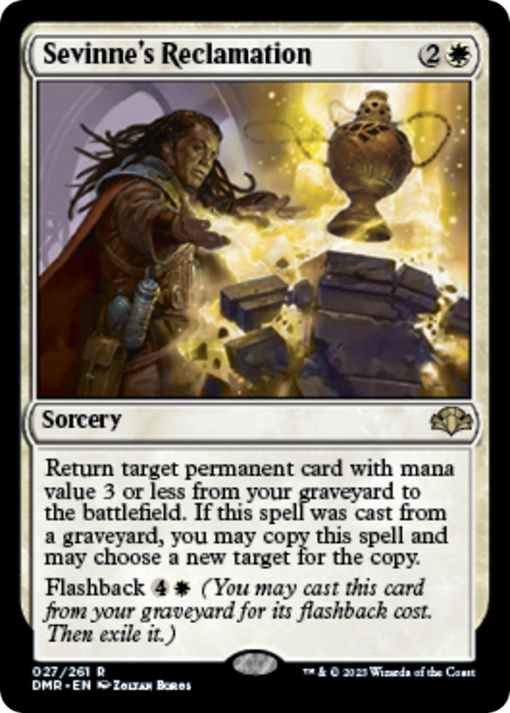 Image for Sevinne's Reclamation (Dominaria Remastered) (27) - Magic: The Gathering