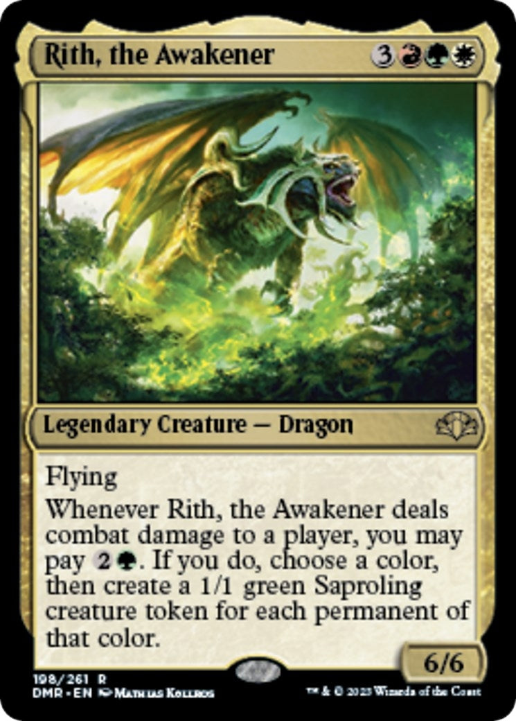 Image for Rith, the Awakener (Dominaria Remastered) (198) - Magic: The Gathering