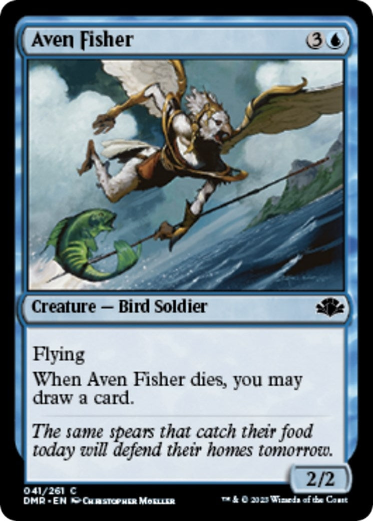 Image for Aven Fisher (Dominaria Remastered) (41) - Magic: The Gathering