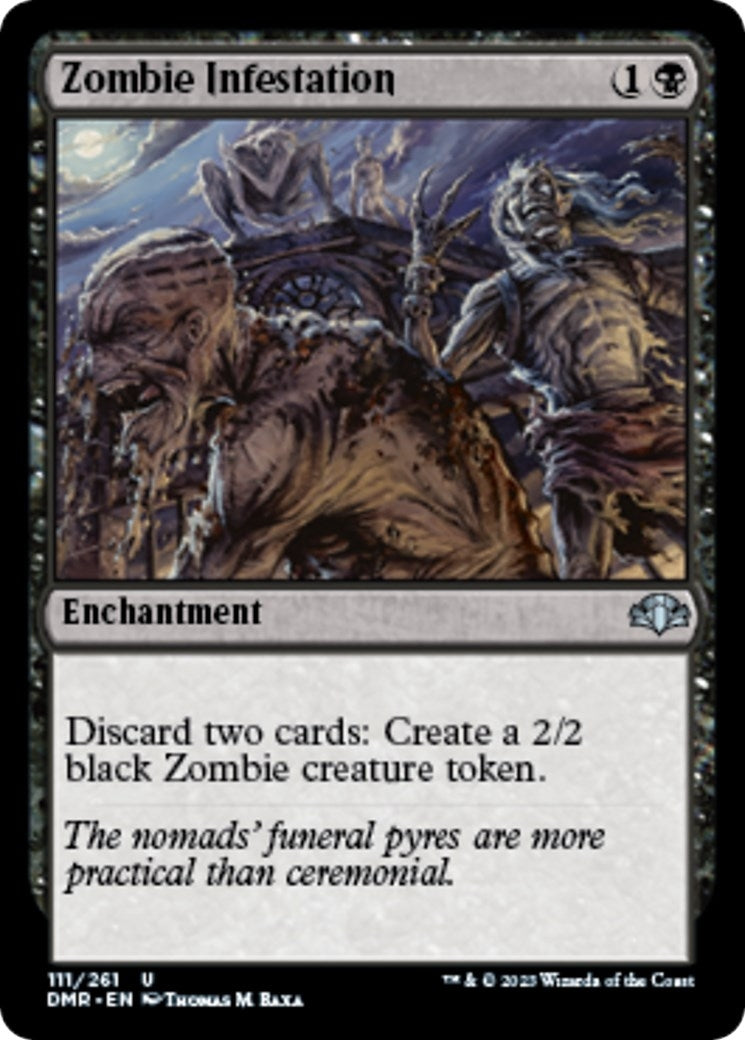 Image for Zombie Infestation (Dominaria Remastered) (111) - Magic: The Gathering