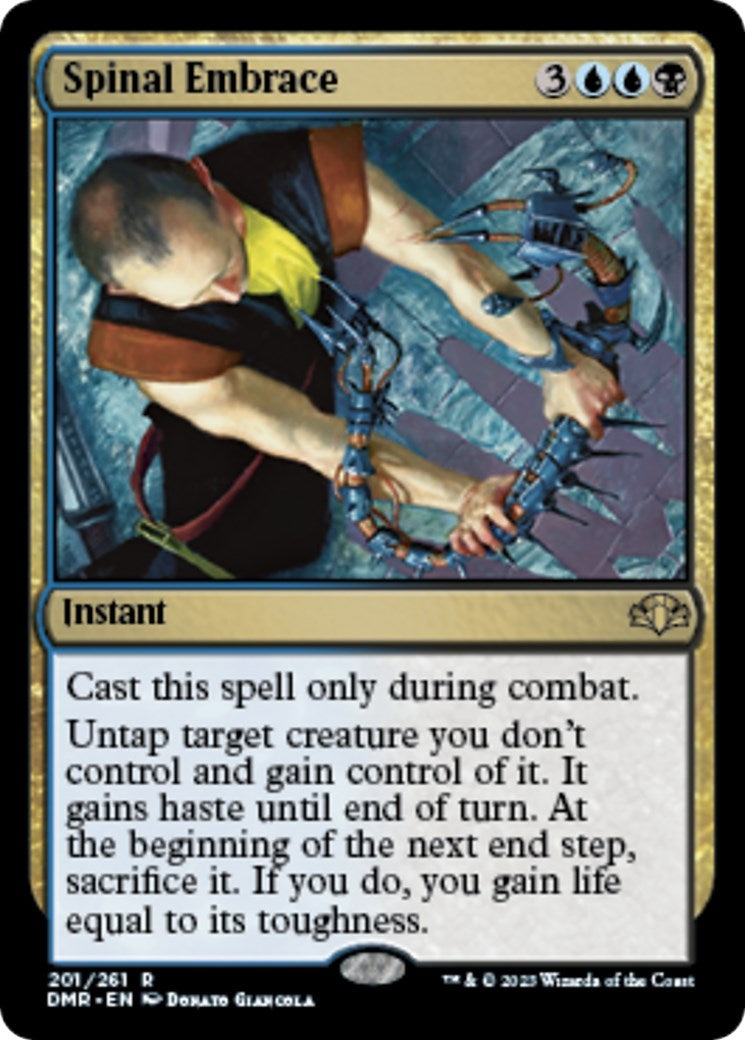 Image for Spinal Embrace (Dominaria Remastered) (201) - Magic: The Gathering