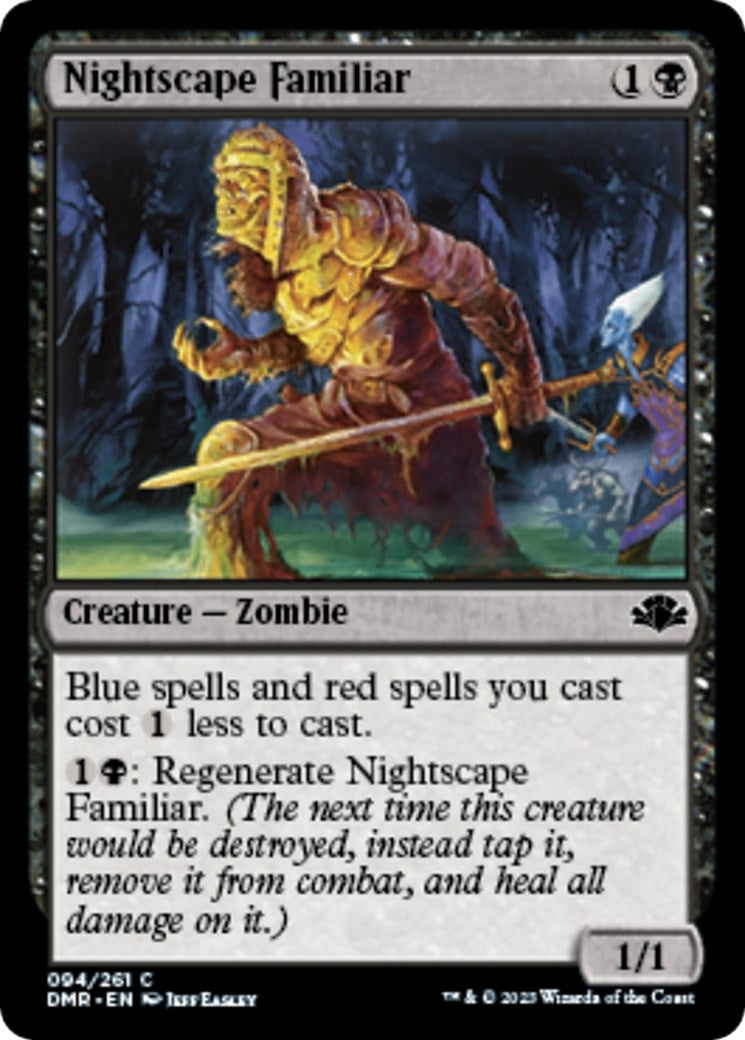 Image for Nightscape Familiar (Dominaria Remastered) (94) - Magic: The Gathering
