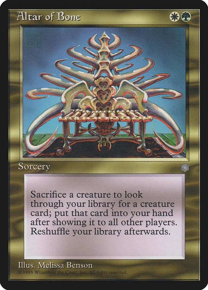 Image for Altar of Bone (Ice Age) (359) - Magic: The Gathering