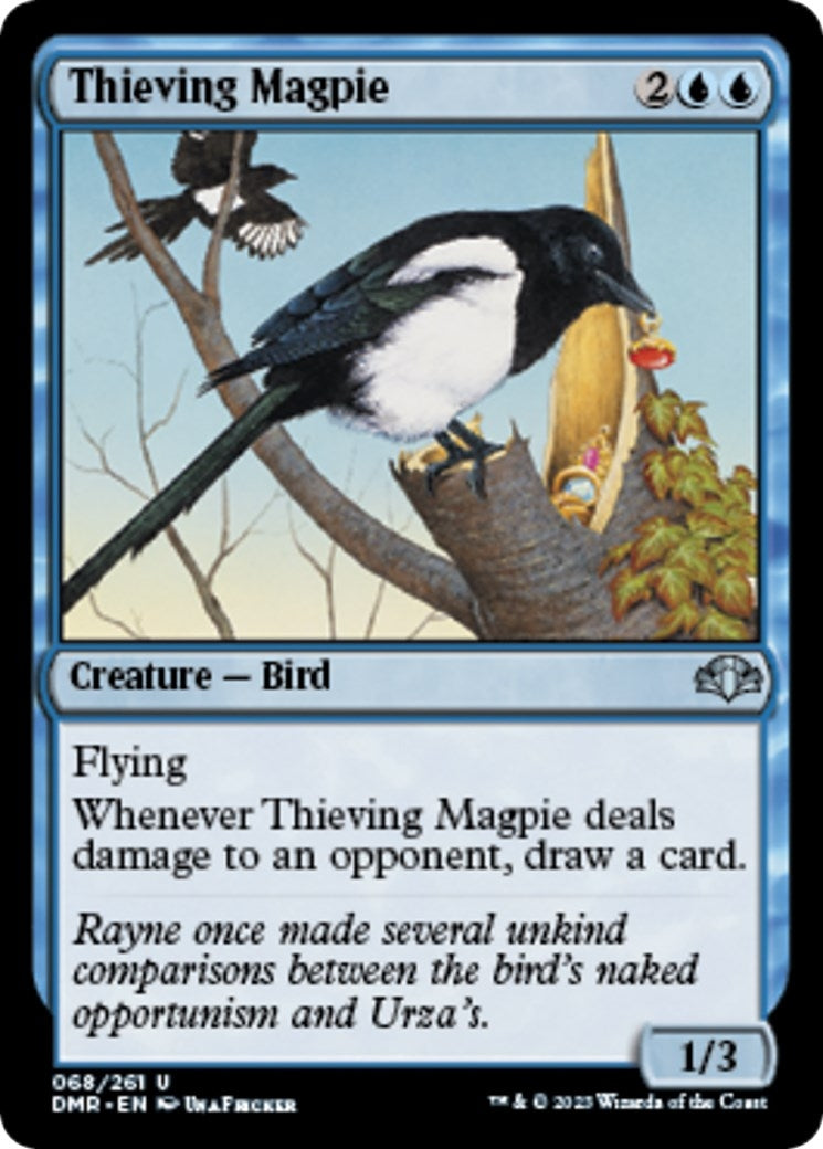 Image for Thieving Magpie (Dominaria Remastered) (68) - Magic: The Gathering