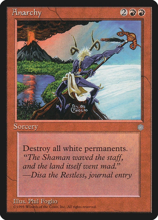 Image for Anarchy (Ice Age) (170) - Magic: The Gathering
