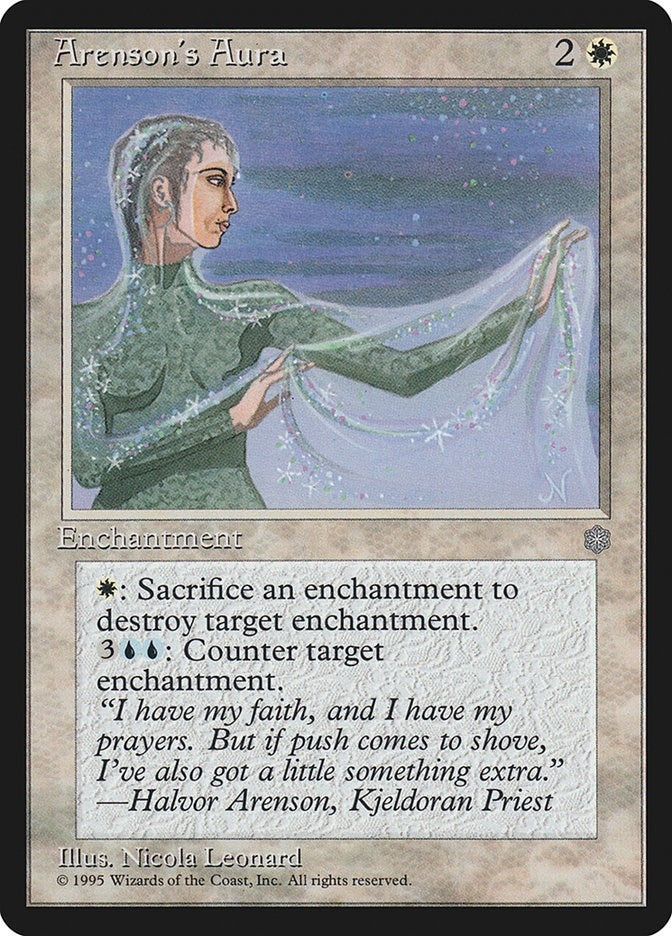 Image for Arenson's Aura (Ice Age) - Magic: The Gathering