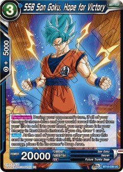 SSB Son Goku, Hope for Victory - Rise of the Unison Warrior (Uncommon) [BT10-036]