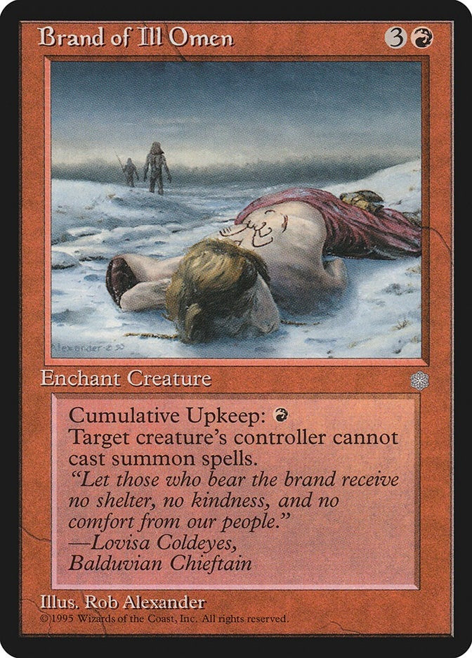 Image for Brand of Ill Omen (Ice Age) - Magic: The Gathering