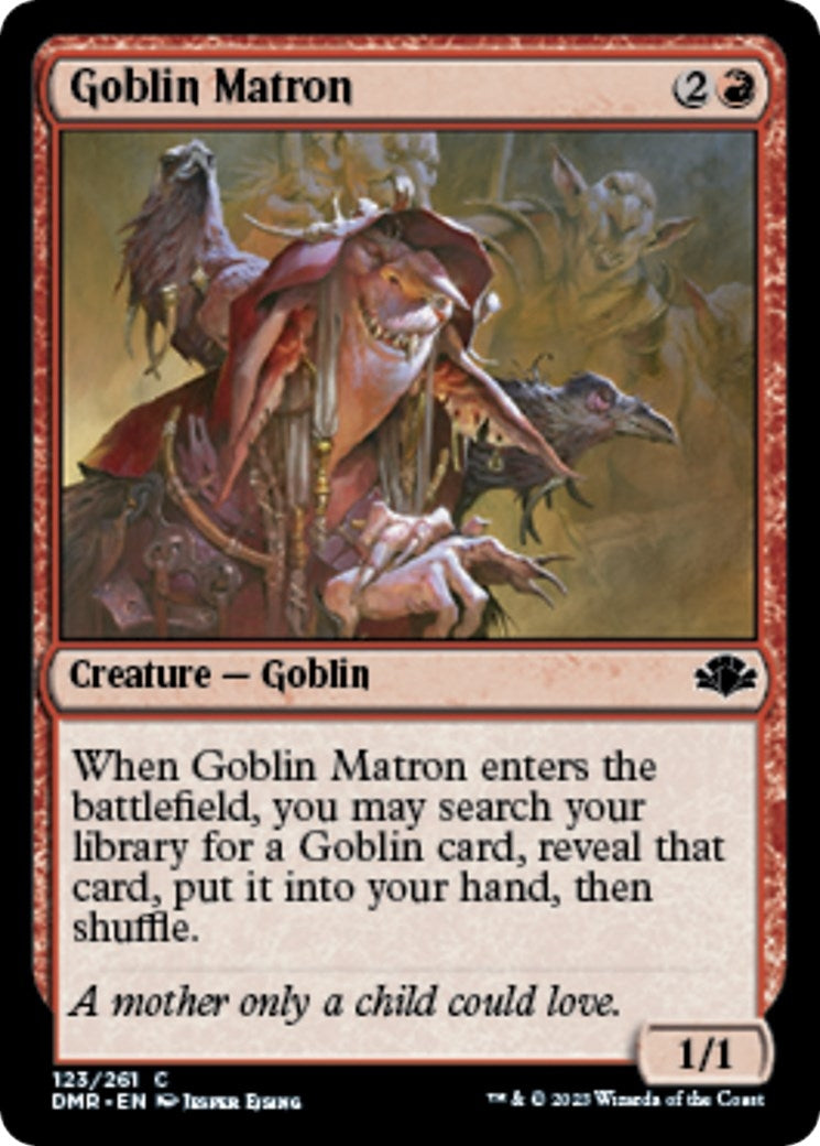 Image for Goblin Matron (Dominaria Remastered) (123) - Magic: The Gathering