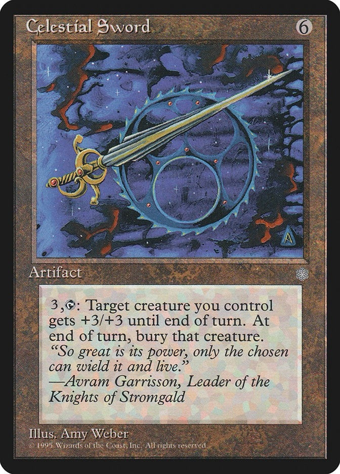 Image for Celestial Sword (Ice Age) - Magic: The Gathering