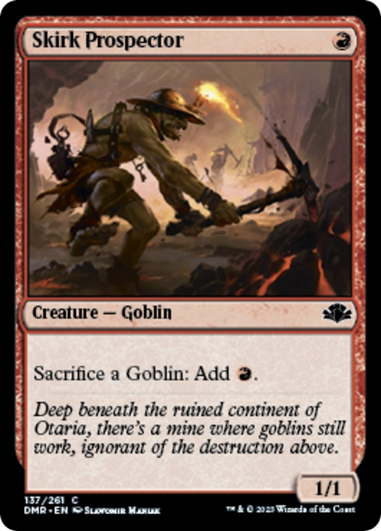 Image for Skirk Prospector (Dominaria Remastered) (137) - Magic: The Gathering
