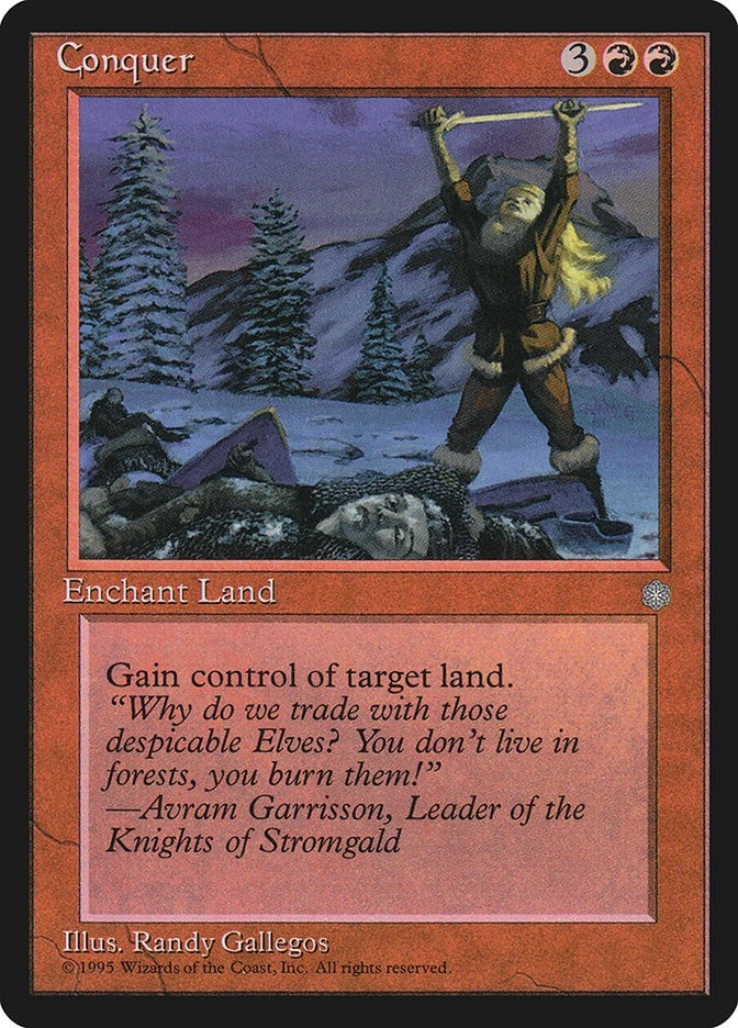 Image for Conquer (Ice Age) - Magic: The Gathering